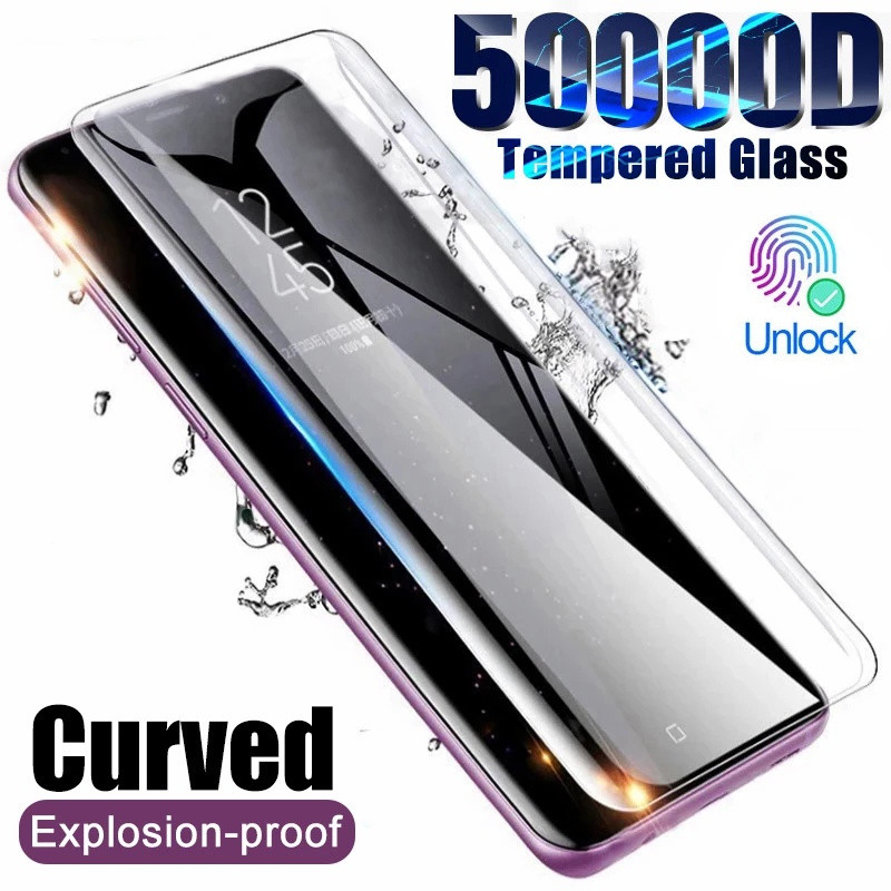 50000D HD กระจกนิรภัยสําหรับ Samsung Galaxy S22 Ultra S23 S21 S20 FE S10e ป้องกันหน้าจอหมายเหตุ 20 S
