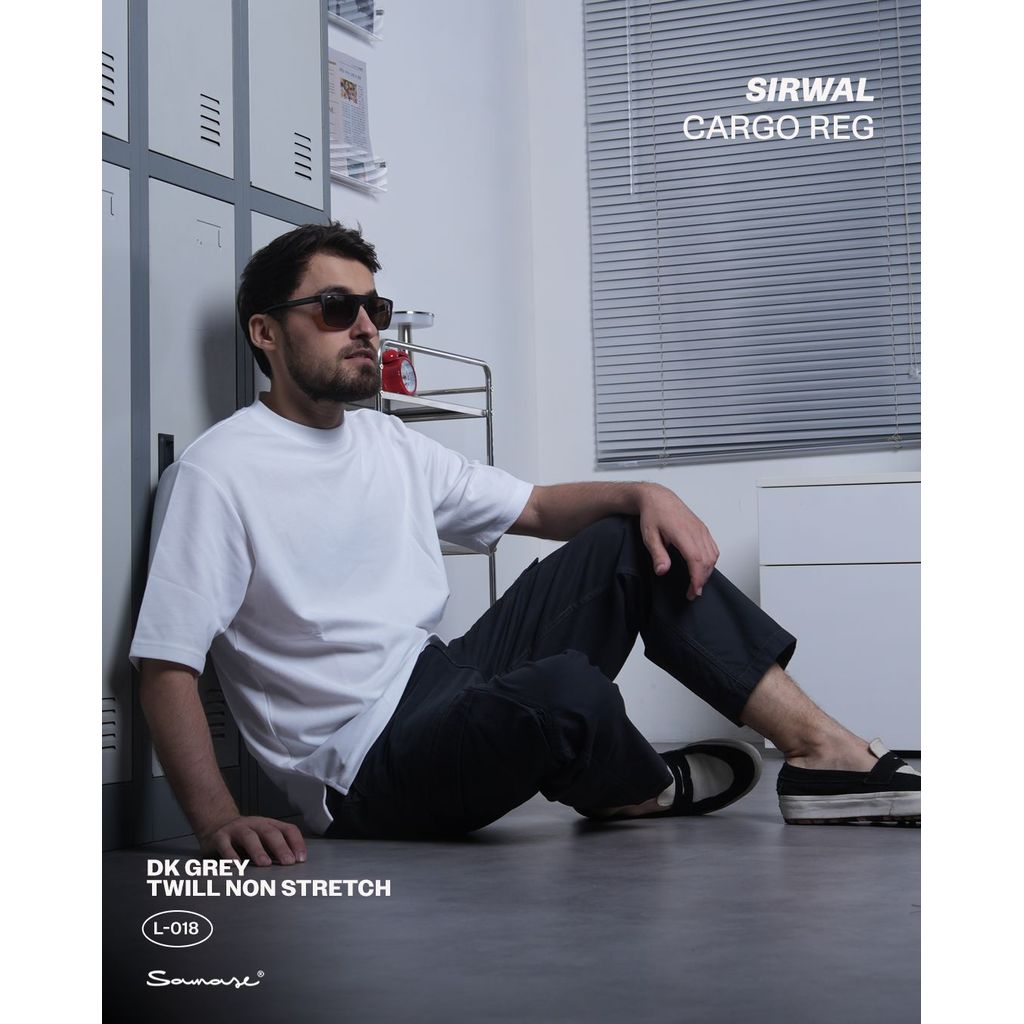 SAMASE Sirwal Cargo L018 Twill ไม่ยืด
