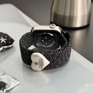 แฟชั่น Queen Mother ถักแม่เหล็กไนลอนทอสําหรับ Xiaomi Redmi Watch 5 Active Redmi Watch 4 3 Active Band สมาร์ทวอท์ชเปลี่ยนสายนาฬิกาสําหรับ Redmi Watch 5 Lite
