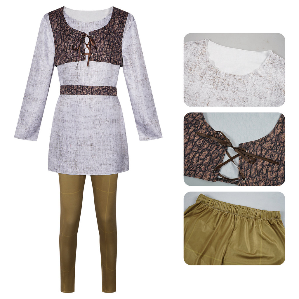 Shrek cosplay costume for Halloween, Shrek cosplay two-dimensional character stage costume