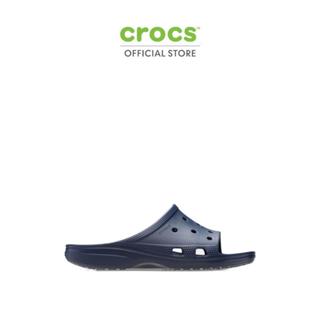 CROCS รองเท้าแตะผู้ชาย SATURDAY SLIDE - NAVY