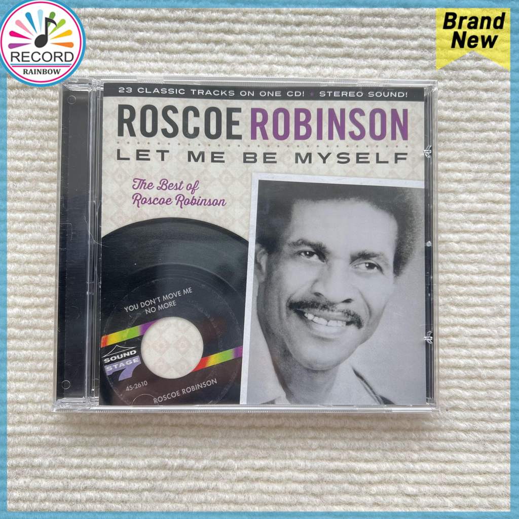 Let Me Be My Self by Roscoe Robinson Original CD Album [Sealed] Brand New IP0055 -TH2