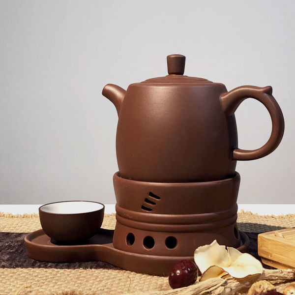 Tea pot กาชงชา แบบกด โรงแรมบนโต๊ะอาหาร Yipin Kung Fu หม้อซุป 500ml Club ร้านน้ําชา Baofang Zisha กาน