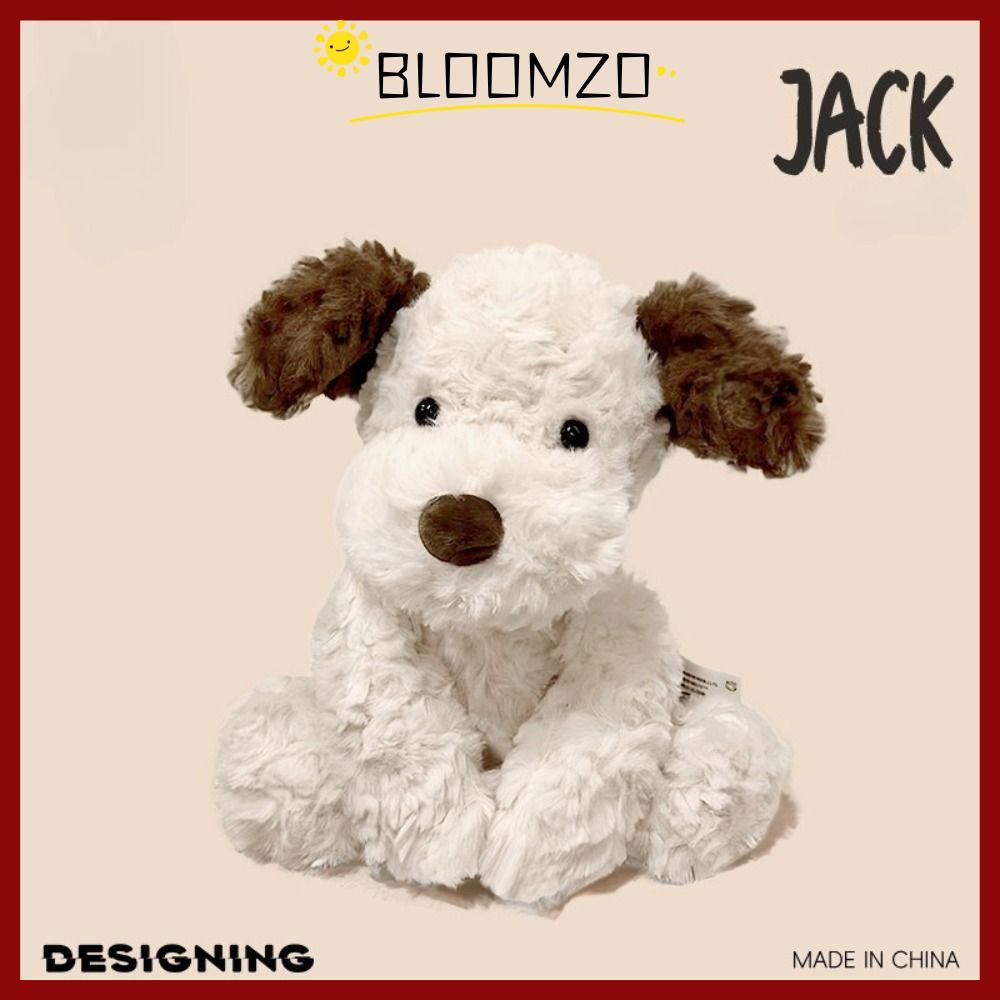 CODBLOOMZO Jack Series ตุ๊กตาสุนัข, 35 ซม.ของเล่นลูกสุนัขนุ่ม, ของขวัญวันเกิดน่ารักเด็ก Sleep Companion ตุ๊กตาตุ๊กตาสัตว์เด็ก