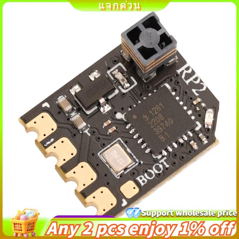 Yuyugi5 RP2 ตัวรับสัญญาณนาโน PCB สีดําความล่าช้าต่ําสําหรับ TX16S TX12 ELRS รุ่น