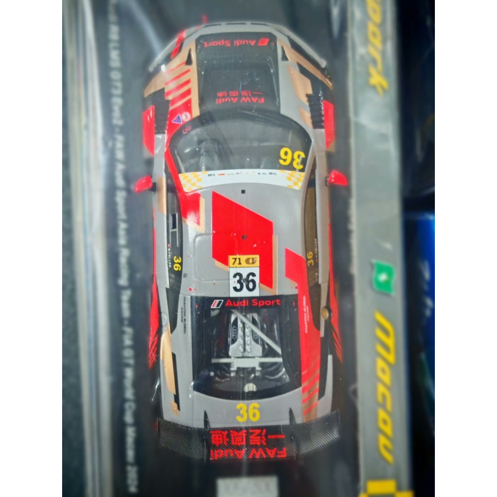 SPARK Racing รุ่น 1/43 2024 มาเก๊า Audi R8 LMS GT3