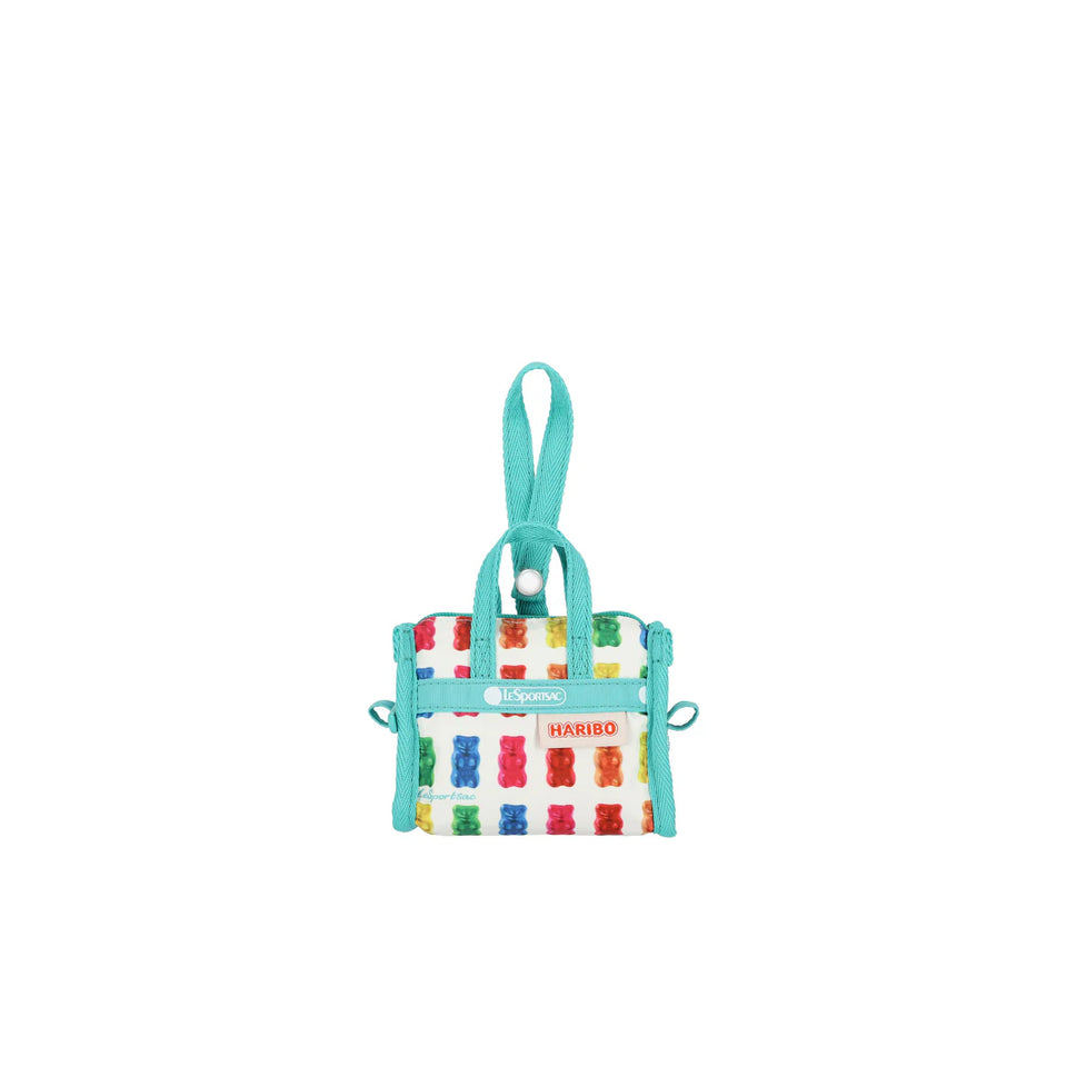 Lesportsac x Haribo Micro Weekender Charm Haribo Gummy Bears Mint