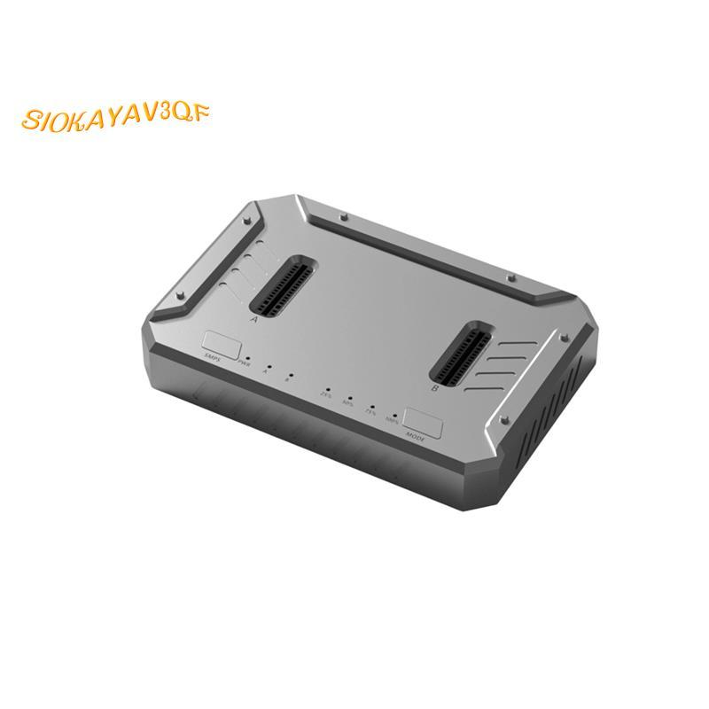 Enclosure Dock M.2 Dual-Bay Hard Drive Dock 20Gbps SSD Enclosure Type-C Drive Dock Accessories