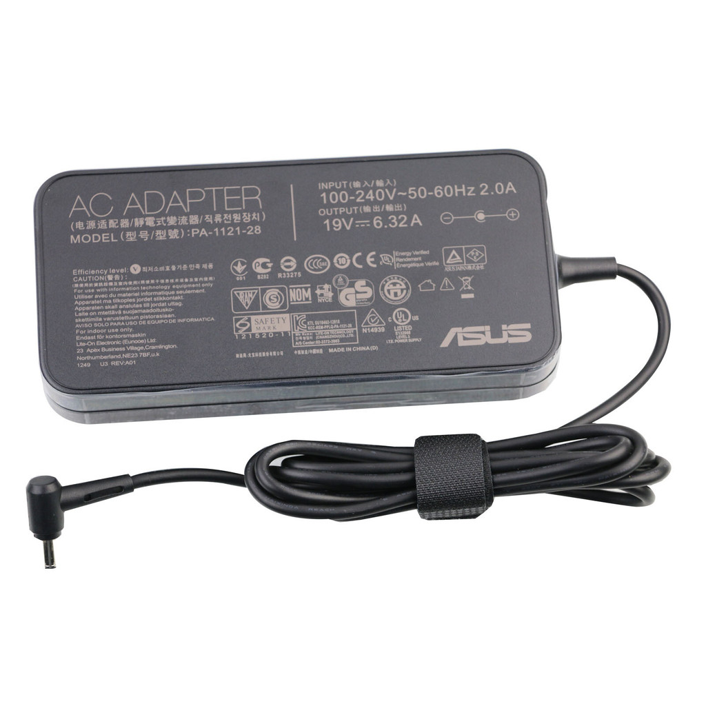 19V 6.32A 120W AC Adapter Charger สําหรับ ASUS ROG GAMING G501JW-FI344T FI118H