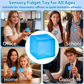 🔥จัดส่งภายใน 12 ชม🔥NEEDOH Nice Cube Schylling Cube Squishy Squeeze Stress Relief BALL พร้อม Super Solid Squishy ของเล่นช้า Rising Pinch Decompression ของเล่นสําหรับเด็กและผู้ใหญ่ ASMR