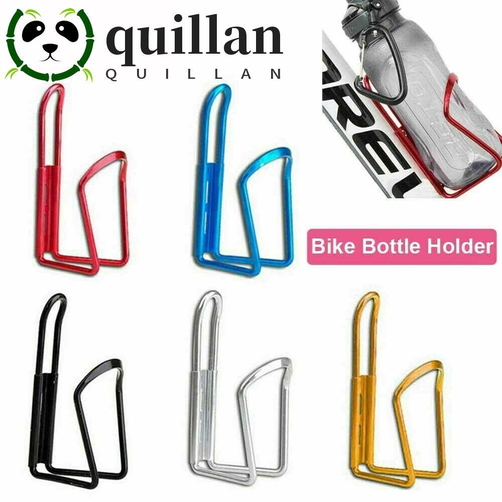 QUILLAN ที่วางขวดจักรยานอุปกรณ์เสริมจักรยานเสือภูเขาขาตั้งอลูมิเนียมความแข็งแรงสูงทนต่อการสึกหรอที่วางขวดเครื่องดื่ม
