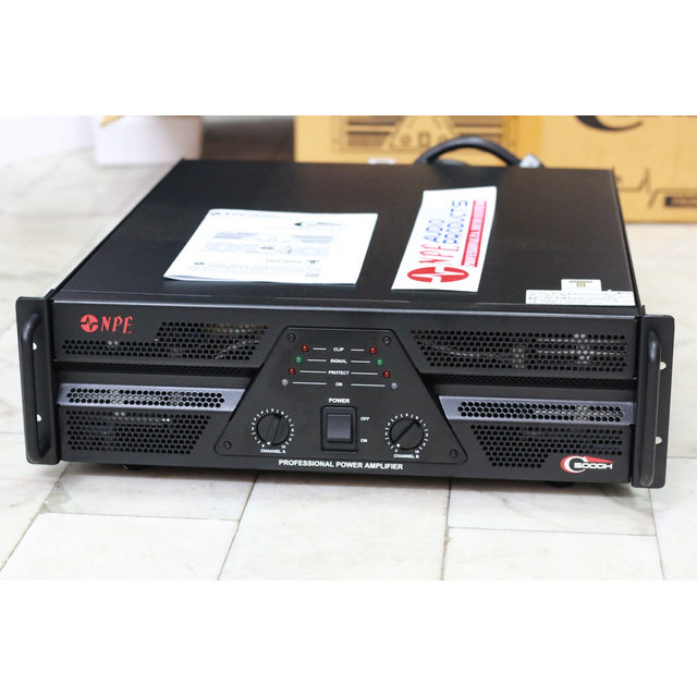 เครื่องขยายเสียง Power Amplifier NPE C 5000H Power 5000 W RMS เพาเวอร์แอมป์ ยอดนิยม