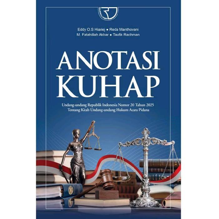 AMS 10 เล่ม YEAR 2026 NATIONAL Criminal Procedures Prof. ดร. Edward Omar Sharif Hiariej SH, M.Hum LE