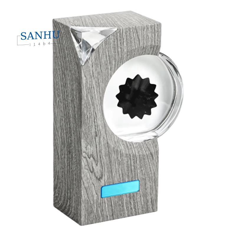 Ferrofluid Music Rhythm โคมไฟ Ferrofluid Magnetic Liquid Pickup อุปกรณ์ Visual Music Pickup Desktop Sound Partner B