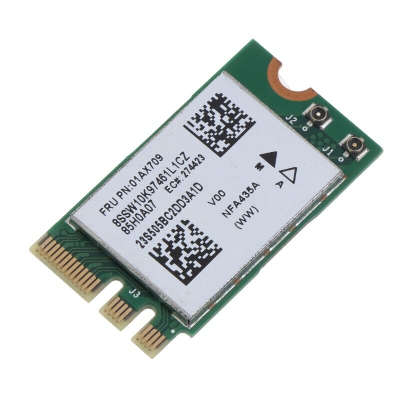 QCNFA435 2.4G/5GHZ 802.11AC WIFI บลูทูธ 4.1 การ์ดไร้สายสําหรับ 310 510-15IKB E31 E470 E570 01AX709 0