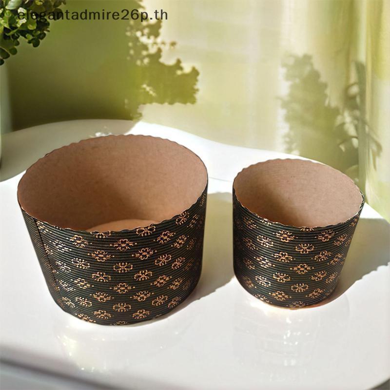 ETTH ถาดกระดาษ Dove แม่พิมพ์ Pastry Bread เค้กกล่อง Paaging เค้กตกแต่ง Christmas Holiday Party ครัวเ