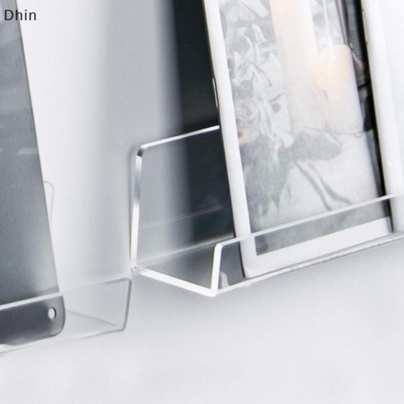 [Dhin] 1/4PCS Minimalist Vinyl Record Shelf Album Wall Mount Display Record Player Stand Storage She