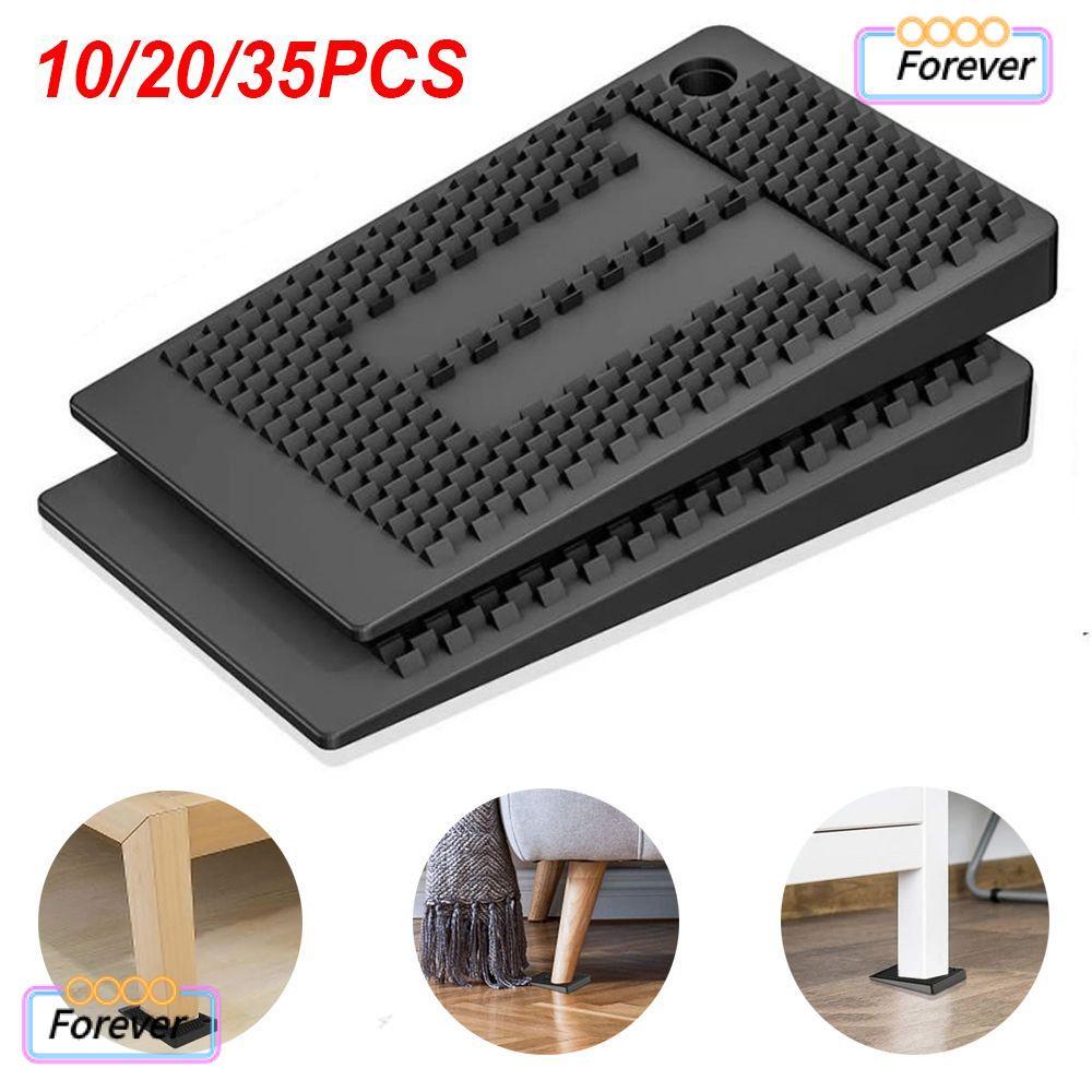 FOREVER 10/20/35PCS แผ่นเฟอร์นิเจอร์ตู้เย็นลื่น Anti Vibration ตาราง Shims