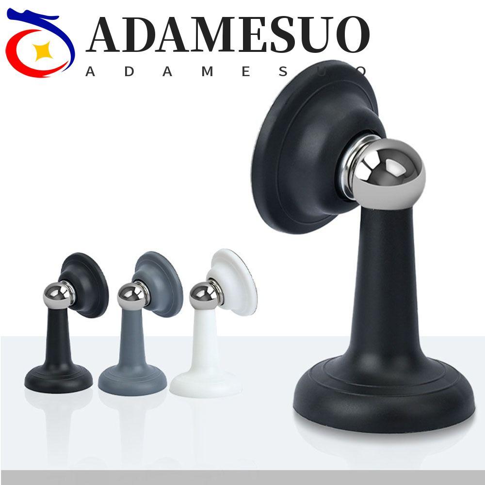 ADAMESUO กันชนประตู, กันชนดูดที่แข็งแกร่งแม่เหล็กดูดประตู,เงียบกาวตนเองฟรี-หมัดป้องกันการชนกันประตูหยุดเด็กป้องกัน – โปรปัง