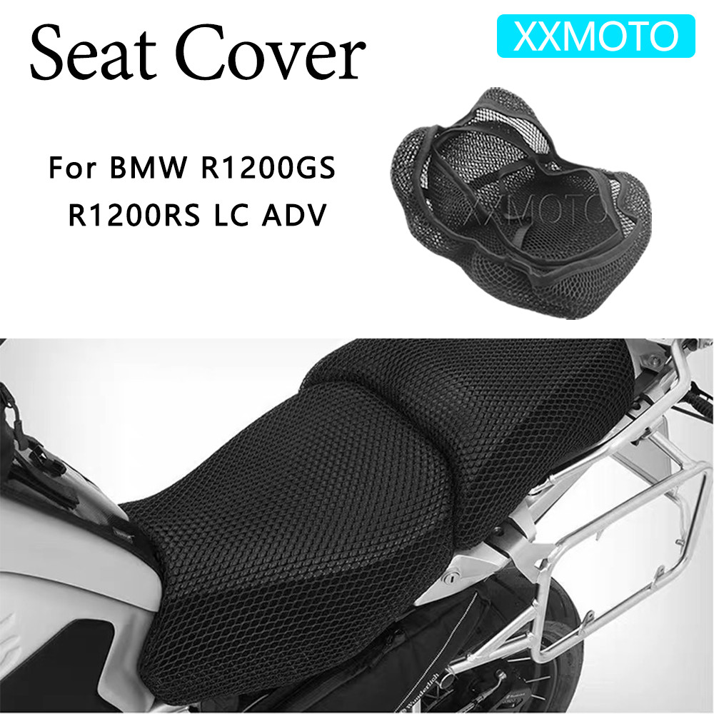 สําหรับ BMW R1200GS R 1200 GS R1200RS R 1200 RS LC ADV ฝาครอบที่นั่งรถจักรยานยนต์ฉนวนกันความร้อน 3D 