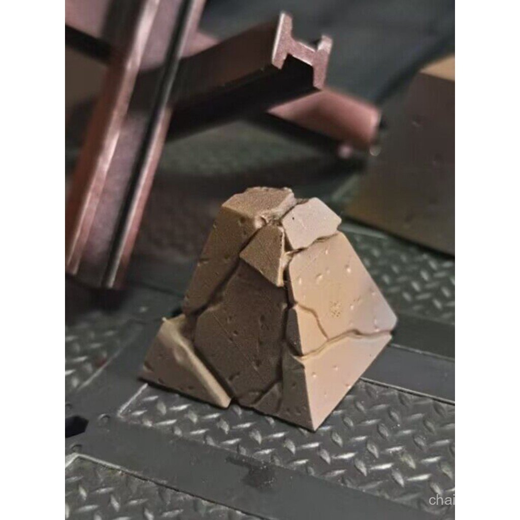 Anti-Tank Pyramid Model จําลองฉากทหารอุปกรณ์เสริมจับคู่ทหารสงคราม Roadblock ของเล่น CVNM