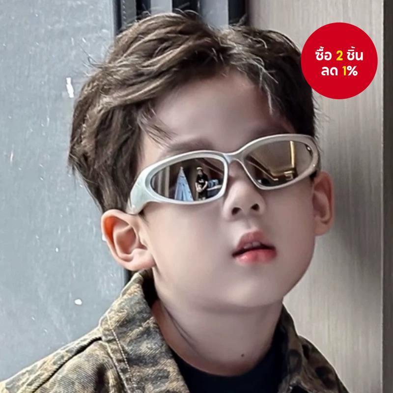 แว่นตากันแดดเด็กสําหรับกีฬากลางแจ้ง แว่นปั่นจักรยานพังก์ แว่นกันแดดแฟชั่นสําหรับเด็กทารก