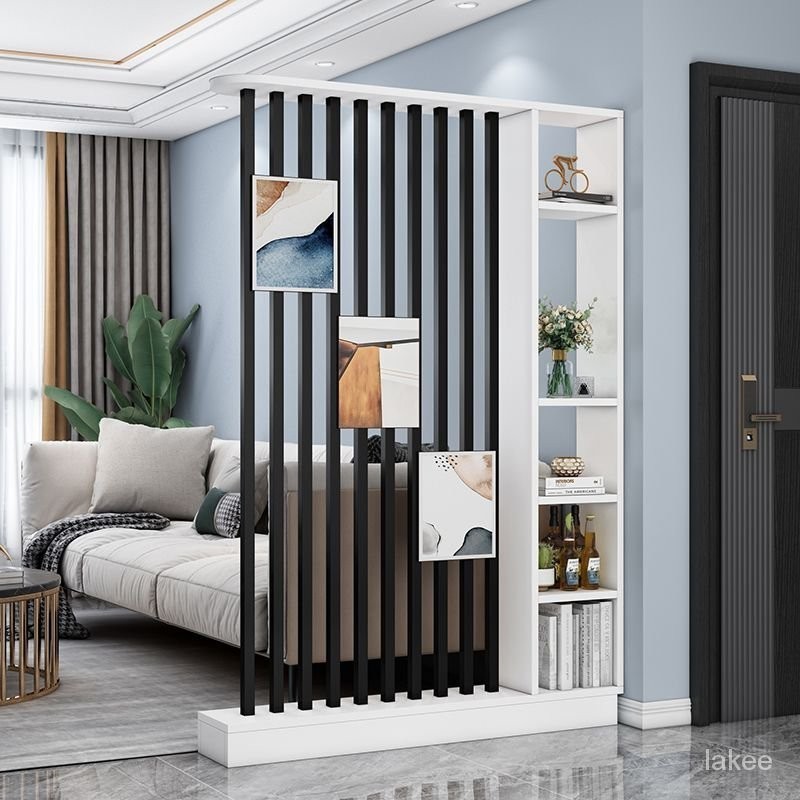 Entrance hall, multi-layer shelves, living room partition cabinet, Chinese screen, storage shelves/R