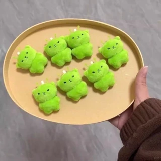 พวงกุญแจแฮนด์เมดตุ๊กตาแมวนุ่ม สำหรับเป็นของขวัญและอุปกรณ์เสริมที่น่ารัก