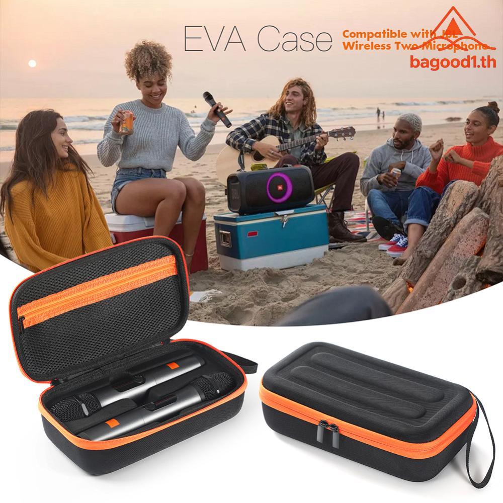 กระเป๋าเดินทาง EVA แข็งแรง ทนทาน สำหรับไมโครโฟนไร้สาย JBL Dual System กันน้ำ กันกระแทก ตระกูล