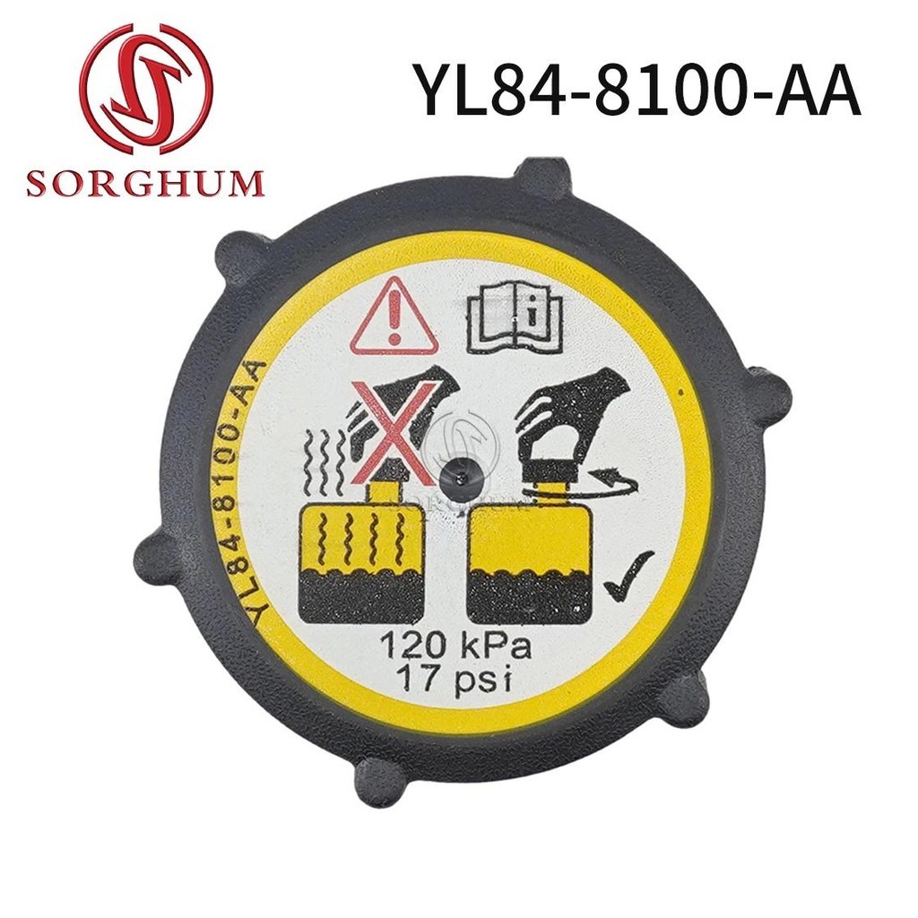 SORGHUM YL84-8100-AA สําหรับ Ford Escape V6 3.0L RS-518 2001-2006 Auto รถ Coolant Reservoir หมวก 1L8