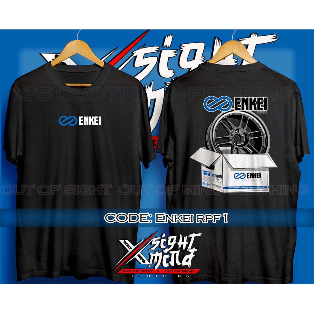 Enkei RPF1 ล้อรถบรรจุกล่อง | Baju เสื้อไมโครไฟเบอร์ระเหิด