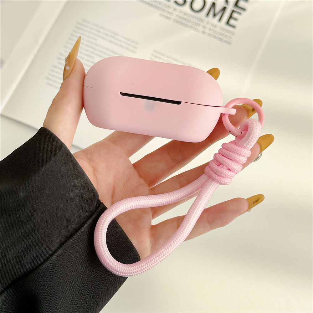 สําหรับ Sony WF-C710N หูฟังป้องกันกรณีไร้สายบลูทูธชุดหูฟังซิลิโคนหรูหราสําหรับ Sony WF-C700N พร้อมตะขอ - รูปที่ 3