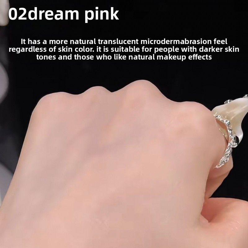 ดอกไม้ Knows Shell Pearl Honey Powder แต่งหน้ายาวนานควบคุมน้ํามัน Clear Matte Brightening แต่งหน้า Soft Core Base แต่งหน้า Fine Skin-Fine ผิวแป้งเค้กแต่งหน้าแป้ง - รูปที่ 3