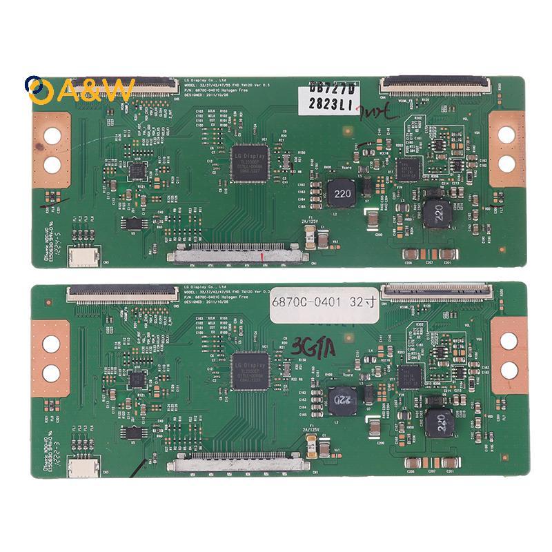 A & W T-CON LCD Logic Board 32/42/47/55 นิ้ว 6870C-0401A 041B 041C สําหรับ Lg 37ls5600-zc 42LA620T