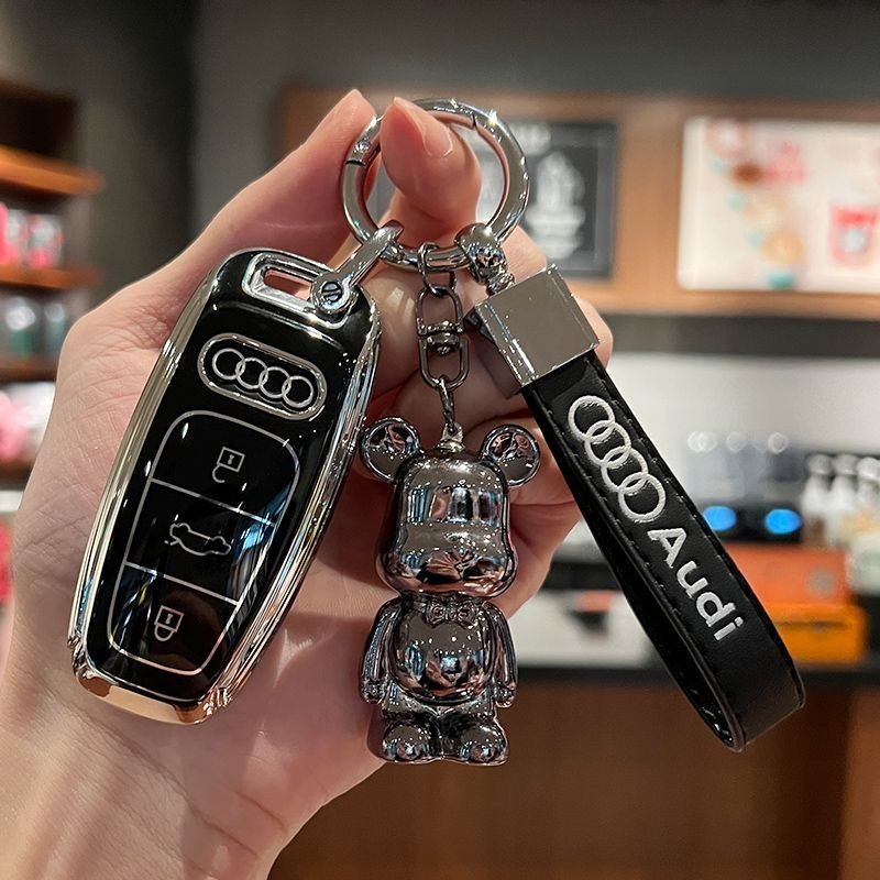 ฝาครอบกุญแจ Audi a6l a4l/a3/q5l/q7/q3/q2l/a5/q8/a7/a8l/q4etron Audi a6l ฝาครอบกุญแจ a4l/q3/q2l/q7/q2