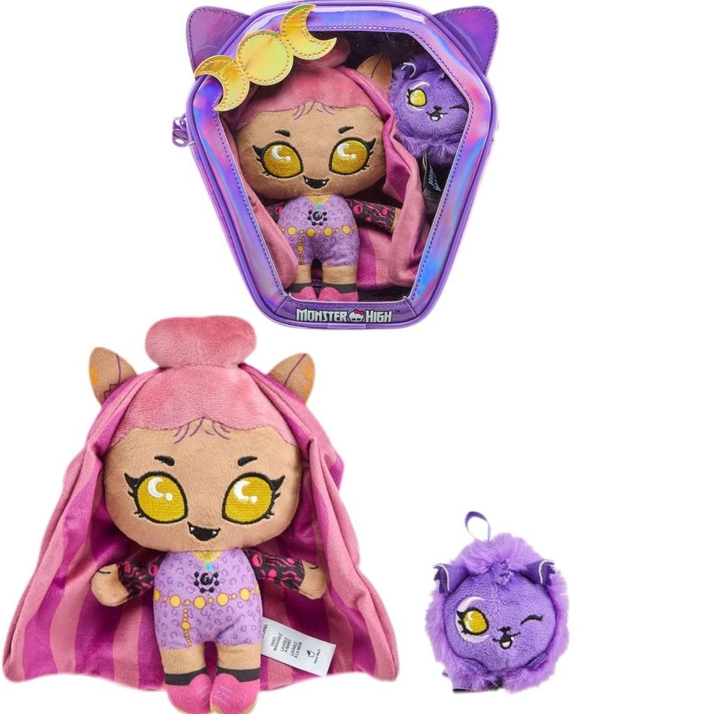 Mnster High Monster High School Claween Wolf Sister Plush Doll Set Claween Wolf Female