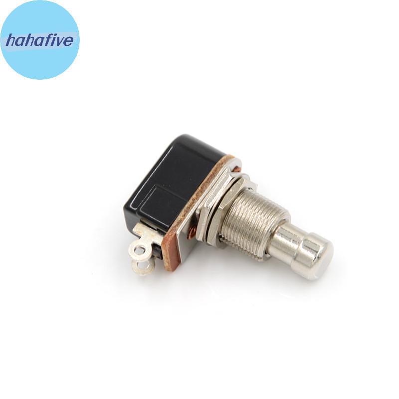 HAHA ใหม่ไฟฟ้ากีตาร์สวิทช์ Momentary Push Button Foot Switch SPST TH