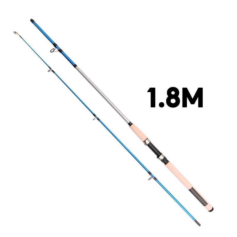 การรับประกัน 1 ปี ใหม่คันเบ็ด 2ส่วน Spinning Rod 1.8/2.1/2.4/2.7/3M เบ็ดตกปลา ML คันเบ็ด คาร์บอนแบบพกพาเบ็ดตกปลา - รูปที่ 4