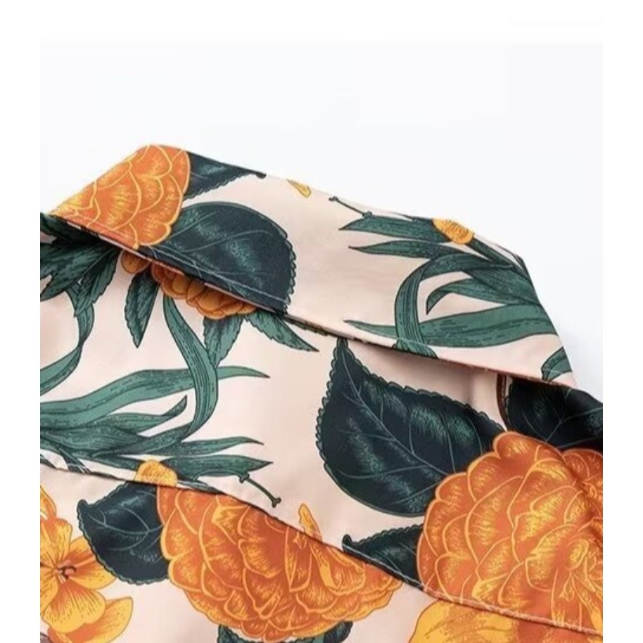 MSMS เสื้อเชิ้ตแขนสั้นพิมพ์ลายย้อนยุคไทย สไตล์วินเทจ - รูปที่ 7