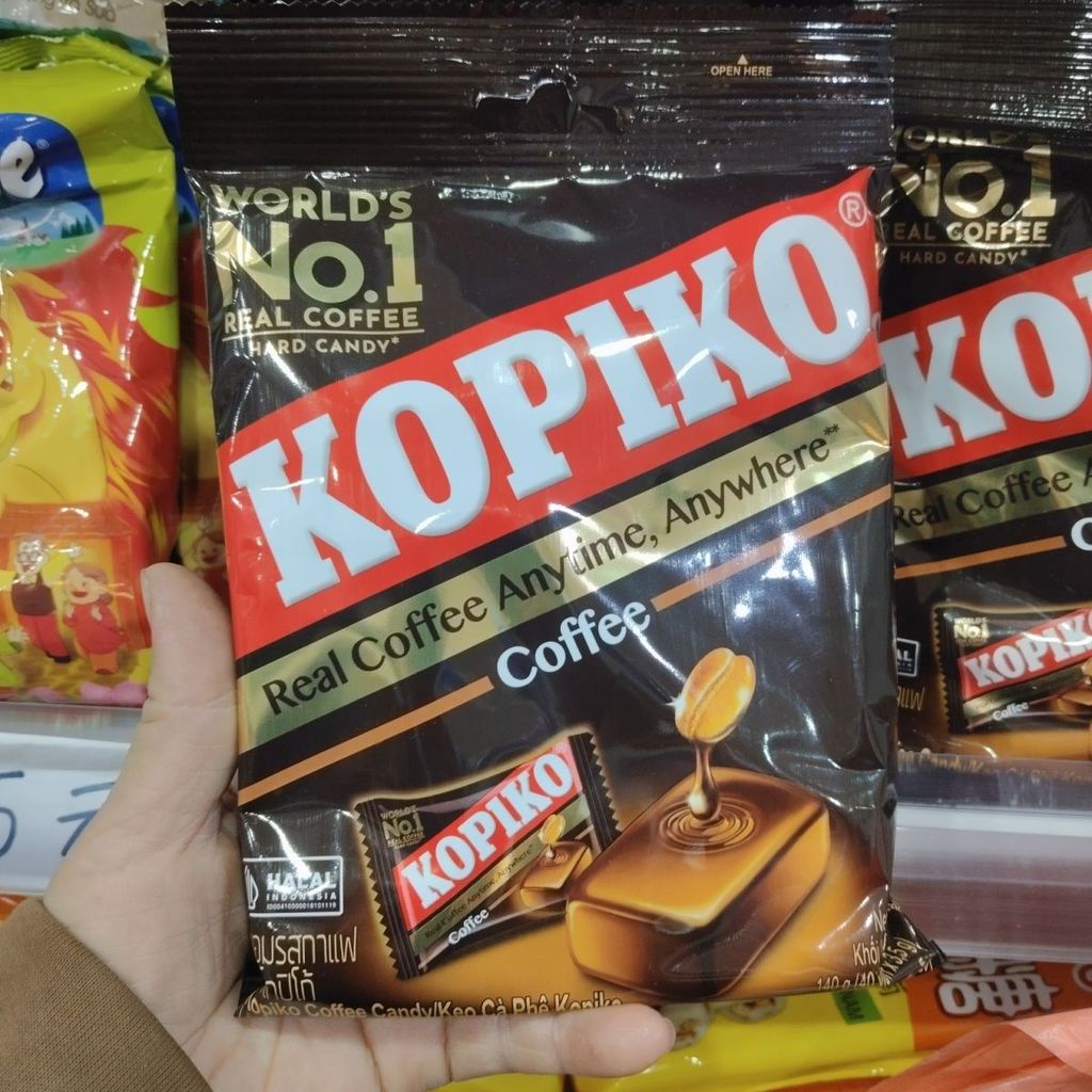 นําเข้า KOPIKO KOPIKO Original Flavour Coffee Candy กาแฟ Cube ของแท้ Hard Candy Influencer Snacks