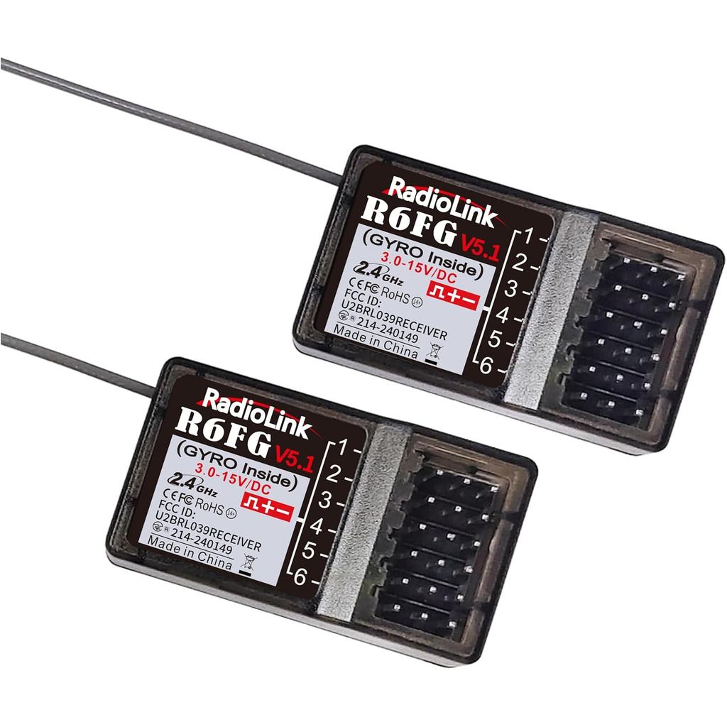 Eighteenup Radiolink R6FG 6 ช่อง 2.4GHz Surface Receiver ทํางานร่วมกับ Radiolink รีโมทคอนโทรล RC4GS 