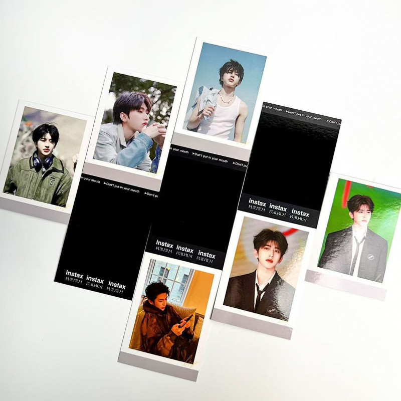 Cai Xukun การ์ดโพลารอยด์ lomo ikun สินค้าประณีต Photocard โปสการ์ดการ์ดข้อความการ์ดคอลเลกชัน HD Cai 