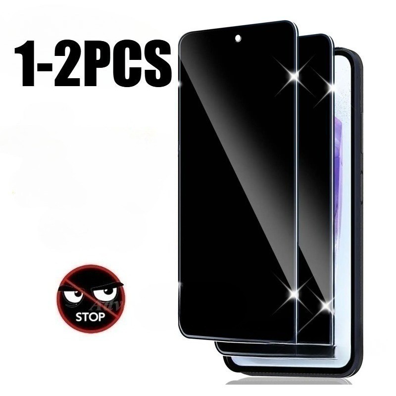 1-2 ชิ้นสีดําขอบกระจกนิรภัยฟิล์มสําหรับ Lava Z2 Z2s Z3 Z4 Z6 Z71 Pro Max Anti scratch HD Clear ฟิล์ม