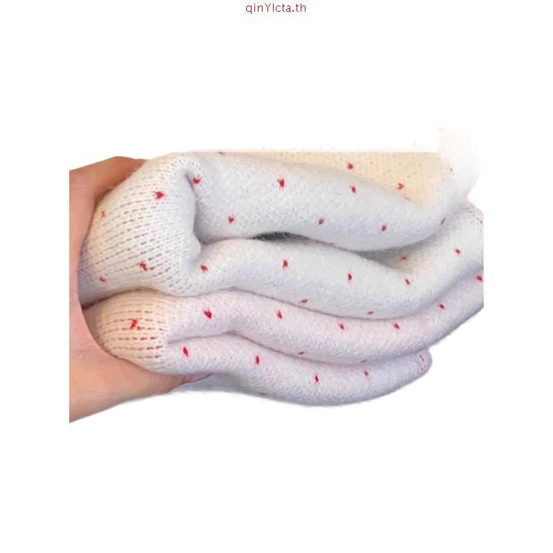 WA YA ป้ายน้องใหม่ เสื้อผ้าไหมพรมแขนยาวลายจุดมีดีเทลผูกคอ คัดติ้งมาอย่างดี เป๊ะพรีเมียม