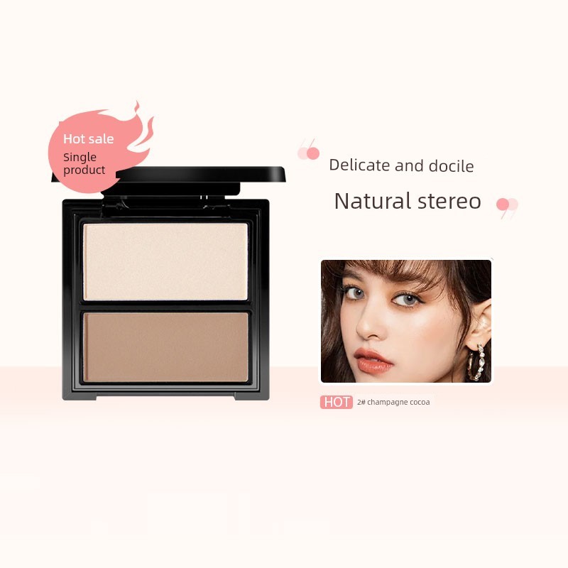 คอนทัวร์หน้า คอนทัวร์ Novo Sculpting Silhouette High Gloss แผ่นคอนทัวร์ของแท้แบบบูรณาการ