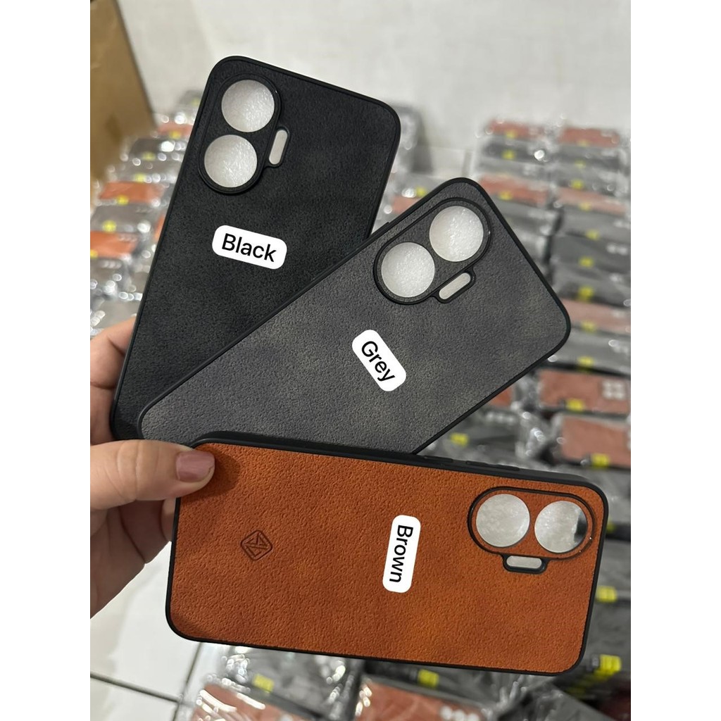 YKCS 039 SOFT CASE SD TECHNICALLEATHER 0PP0 A5 2025 A5X A60 RENO 11F 12F 13F 14F ปลอกหนังสังเคราะห์ 