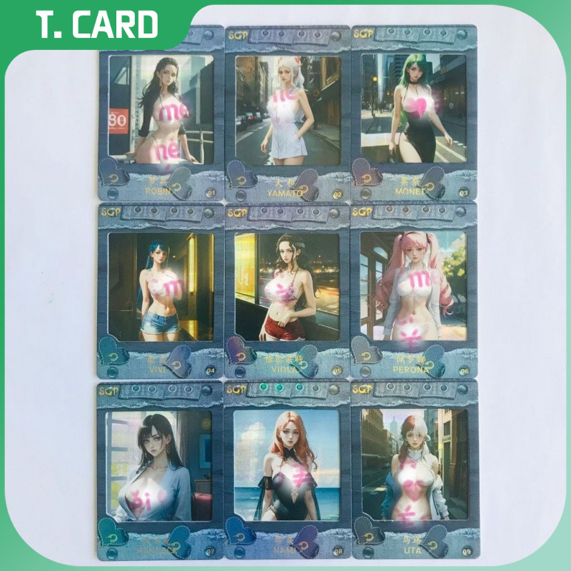 Pilot Cultural Creative One Piece ชุดชั้นในสไตล์ระบบหน้าต่างสไตล์ Denim Blue Collection Card SCP9 แผ