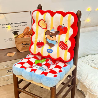 พร้อมส่ง เบาะรองนั่งเก้าอี้ ขนาด40x40cm แบบหนา นุ่มสบาย ลายการ์ตูนน่ารัก สําหรับตกแต่งบ้าน