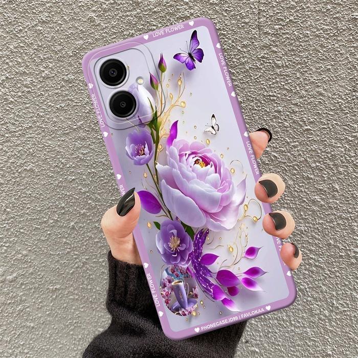 HP สําหรับ Samsung A06 A05 A05s A04 A04E ล่าสุดแฟชั่นซิลิโคน Tpu Softcase Pro กล้องน่ารักโทรศัพท์ Pr