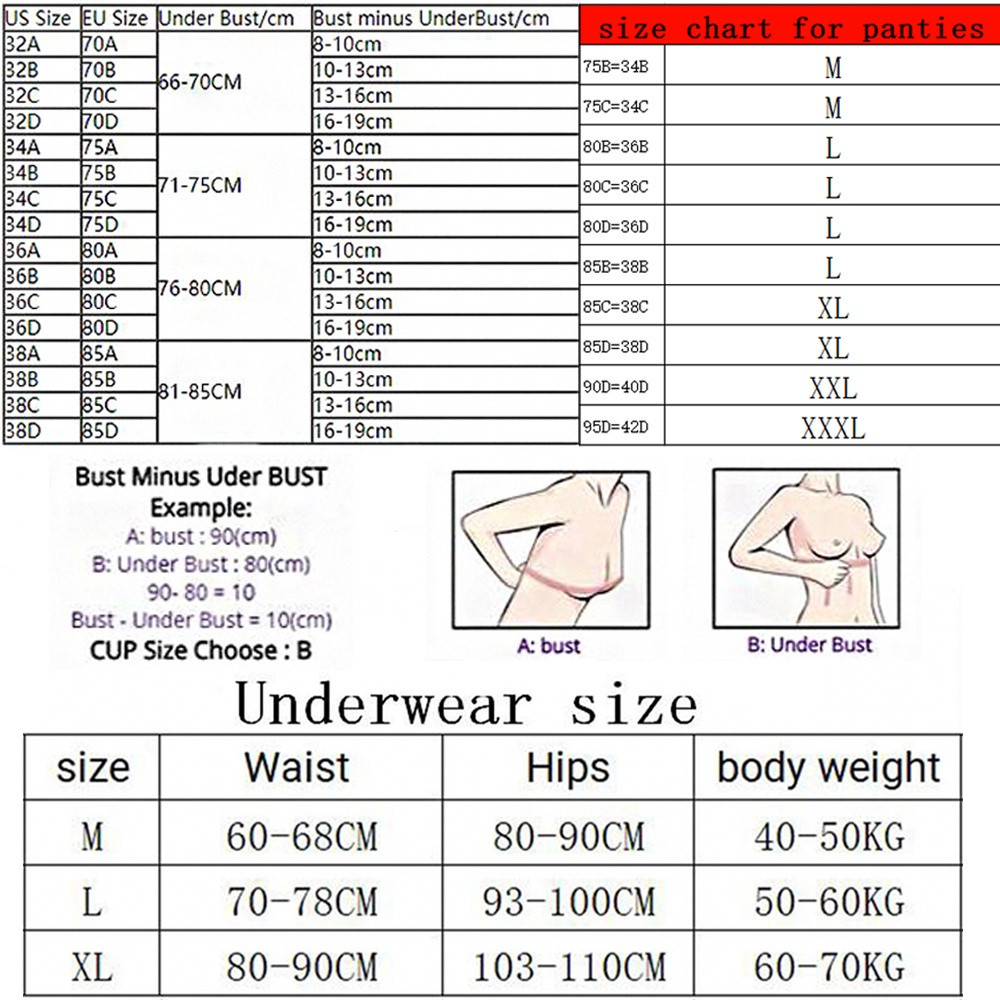 ชุดชั้นในลูกไม้และคริสตอล-push up พร้อมกางเกง 2 ชิ้น ปี 2026 - รูปที่ 4